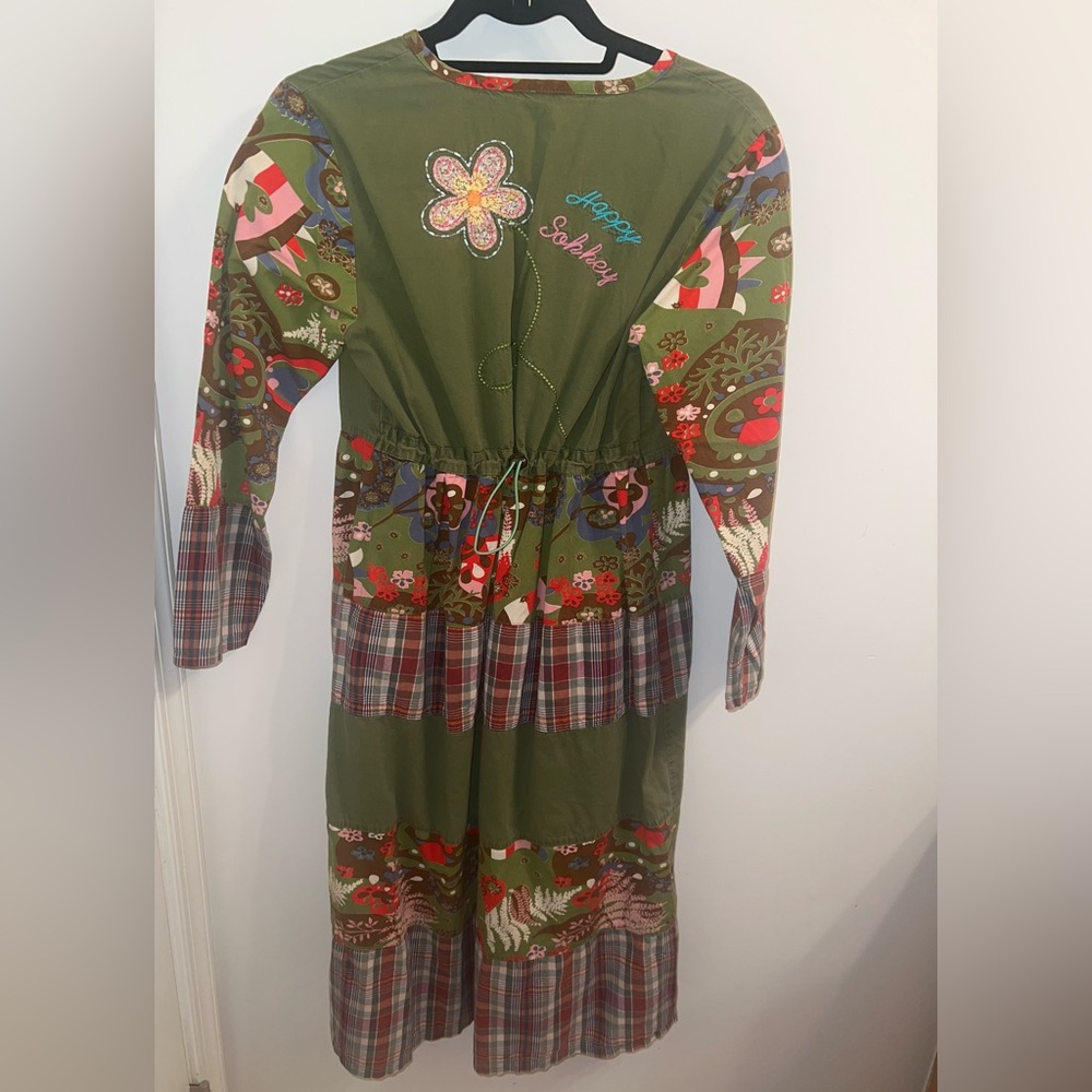 Hippie Boho Romantic Style Patchwork Embroidered … - image 5